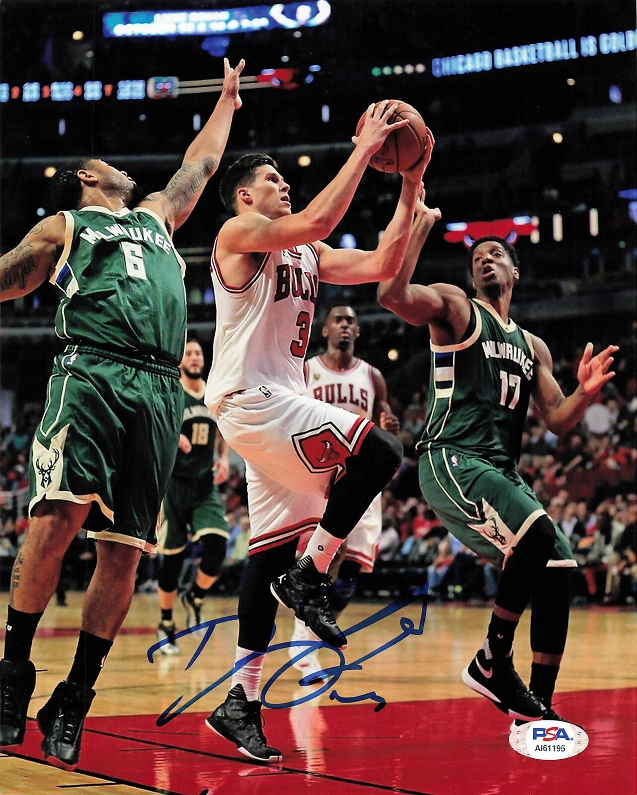 Doug McDermott Signed 8x10 Photo Poster painting PSA/DNA Chicago Bulls Autographed