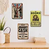 3PCS musique - Panneaux en &eacute;tain m&eacute;tallique(20*30cm/30*40cm) - Musique