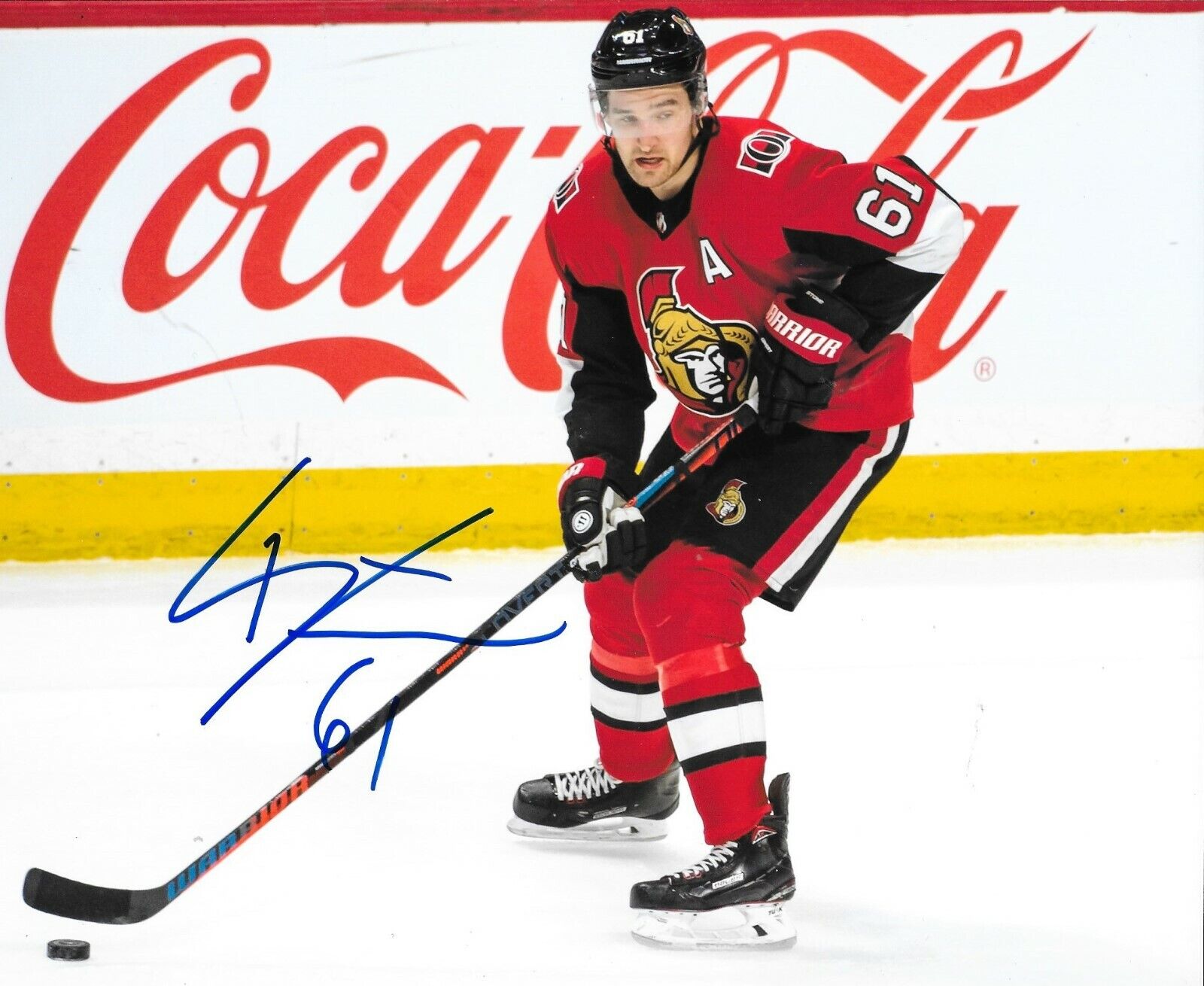 Mark Stone signed Ottawa Senators 8x10 Photo Poster painting autographed Sens