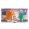 Mixed Fishing Lures Kit Soft and Hard Bait Hooks Swivels for Bass Pike Crank
