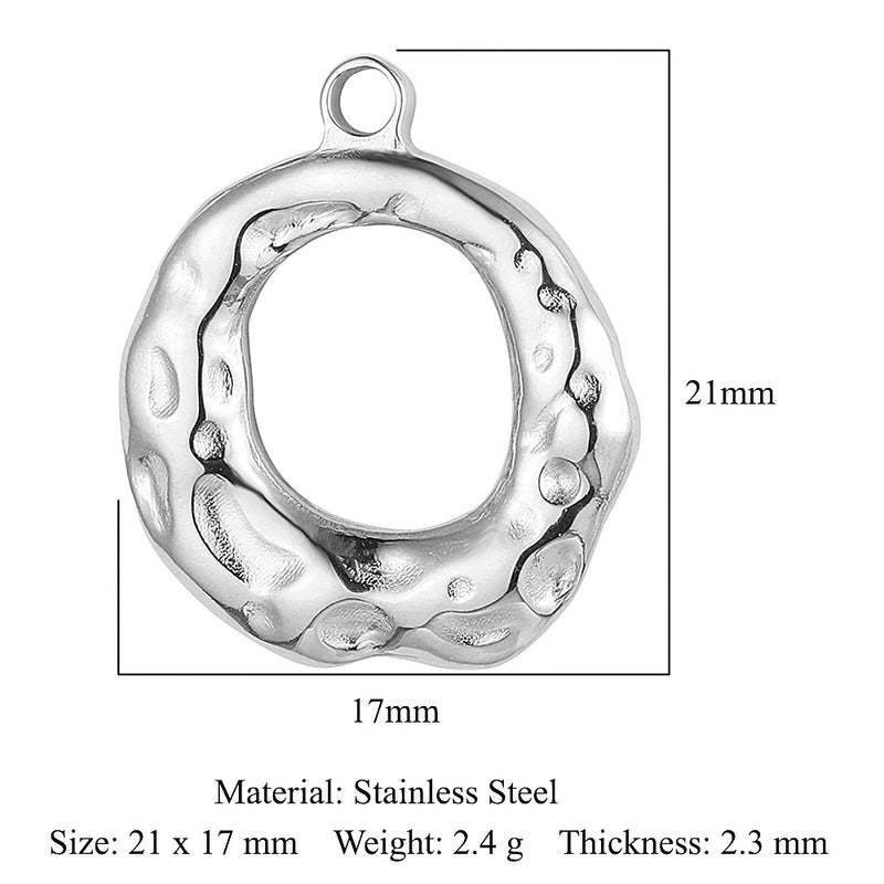 3 Pieces Retro Solid Color Stainless Steel Plating Inlay Rhinestones 18k Gold Plated Charms Jewelry Accessories