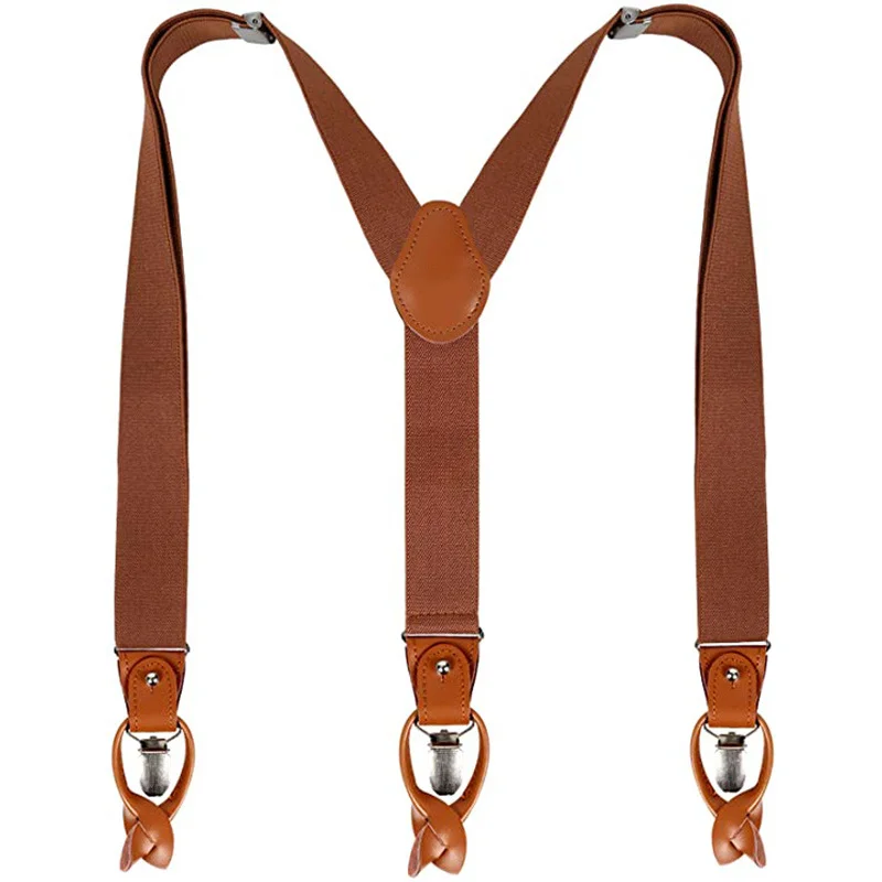 Retro Adjustable Stretch Suspenders-inspireuse