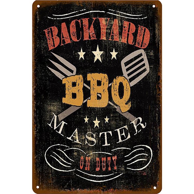 Bbq Little Party - Vintage Tin Signs/Wooden Signs - 8*12Inch/12*16Inch