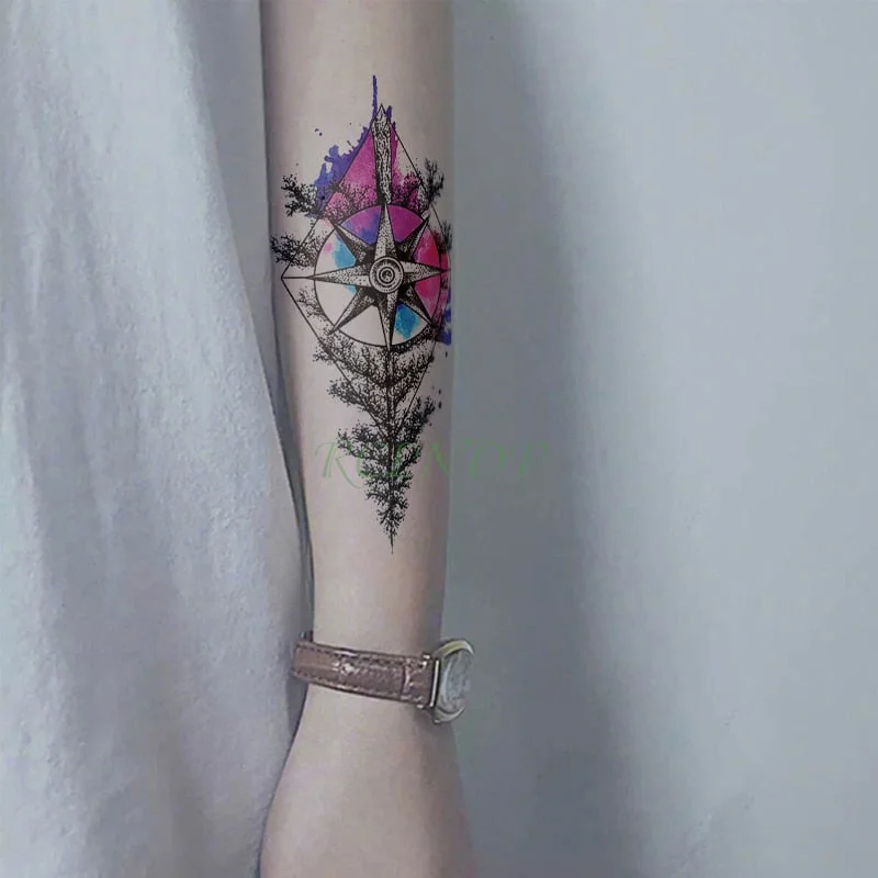 Waterproof Temporary Tattoo Sticker sexy blue red lips tattoo kiss tatto stickers flash tatoo fake tattoos for girls women