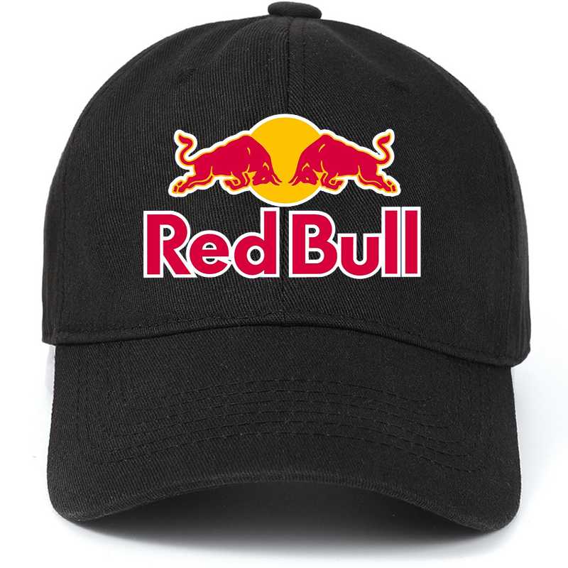 Washed Cotton Sun Hat Race Car Print Outdoor Casual Cap