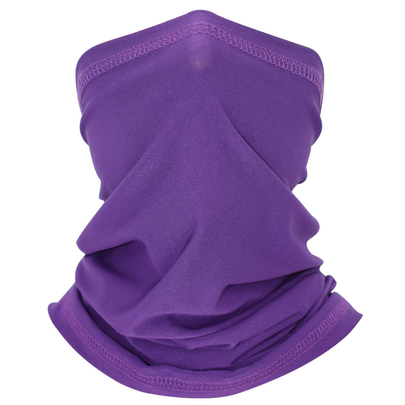 Livereid Basic Solid Color Outdoor Riding Multifunctional Turban Mask - Livereid