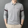 Fashion Casual Striped Polo Shirt