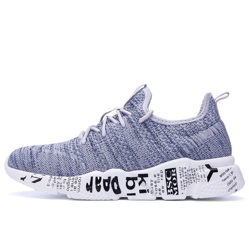 Men Walking Shoes Lightweight Breathable Sneakers 2021 Summer Men Casual Shoes Large-sized Flats Slip-on Sneakers Men Shoes
