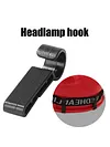 10pcs/Set Safety Helmet Headlight Clips Easy To Install Headlamp Mount Hook
