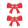 2 Pack Bow Silicone Headset Accessories Silicone Earphone Decorations Coquettish Earphone Attachment Compatible for Tonies Toniebox 2
