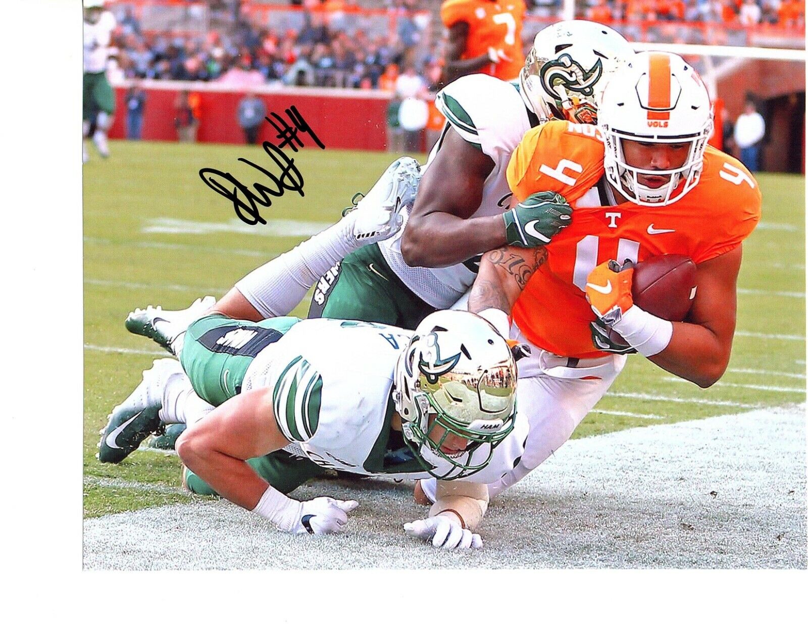 Dominick Wood-Anderson Tennessee Vols signed autograph 8x10 football Photo Poster painting Vols!