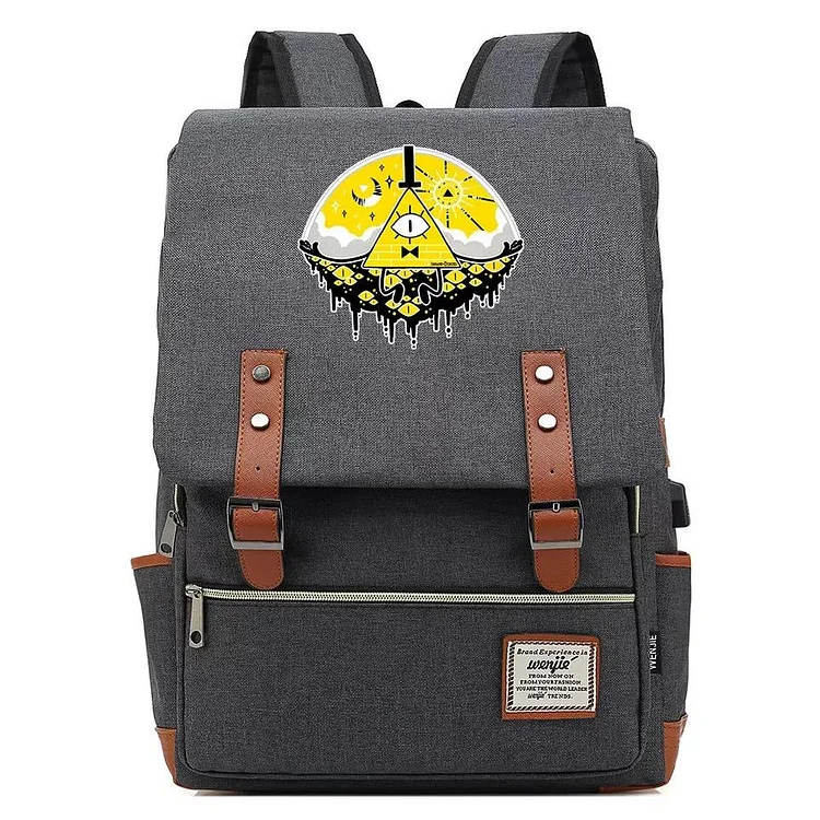 Mayoulove Anime Gravity Falls #2 Cosplay Canvas Travel Backpack School Bag Back Pack-Mayoulove