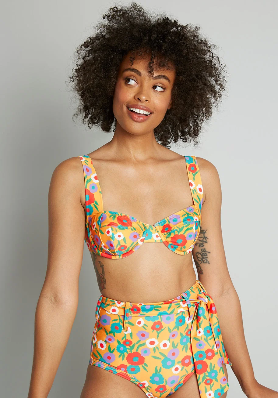 The Garbo Underwire Bikini Top