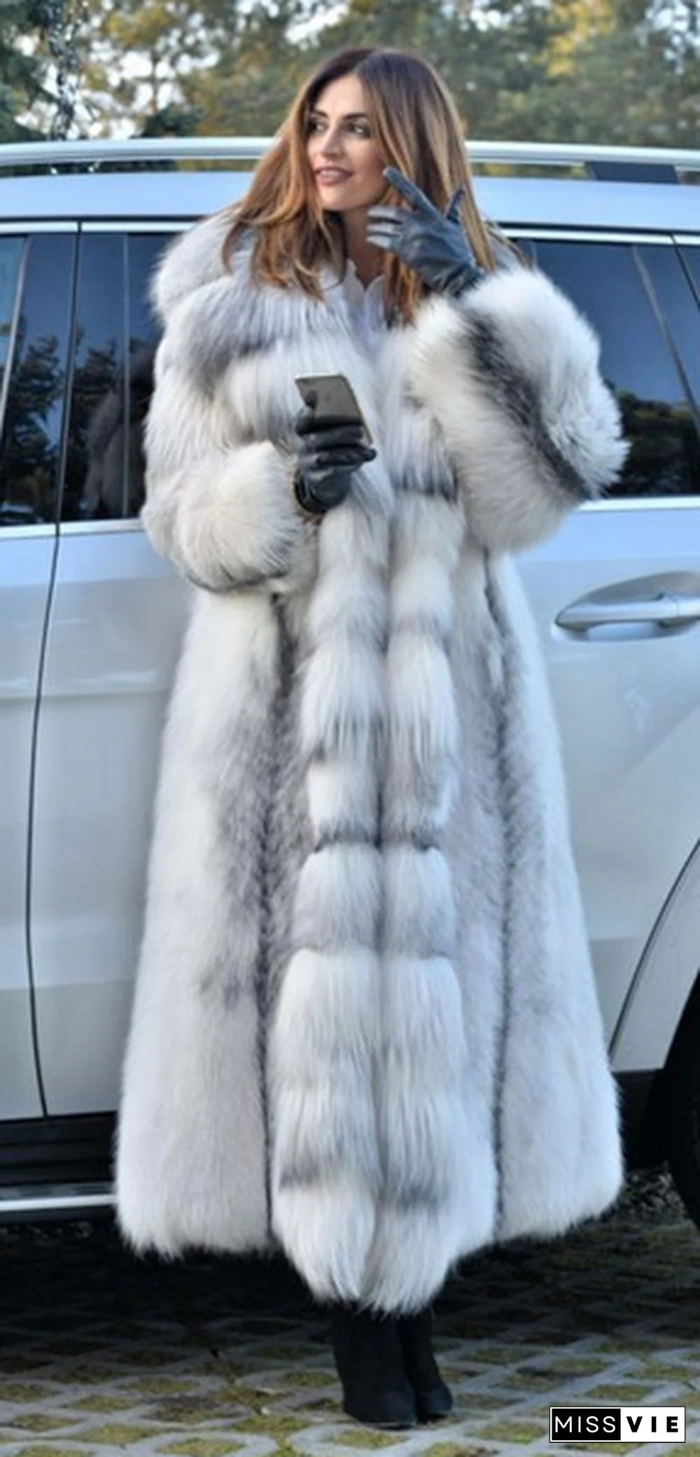 Fur Coat Warm Winter Coats for Women Womens Coats and Jackets Plus Size Hooded White One Piece of Fur Abrigos De Mujer Chaquetas De Mujer Casacos De Inverno Feminino