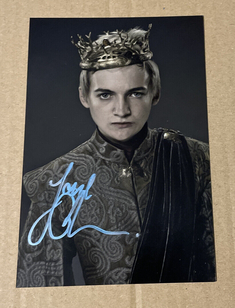 JACK GLEESON Joffrey Baratheon Game Of Thrones Hand SIGNED 6x4 Photo Poster painting AUTOGRAPH