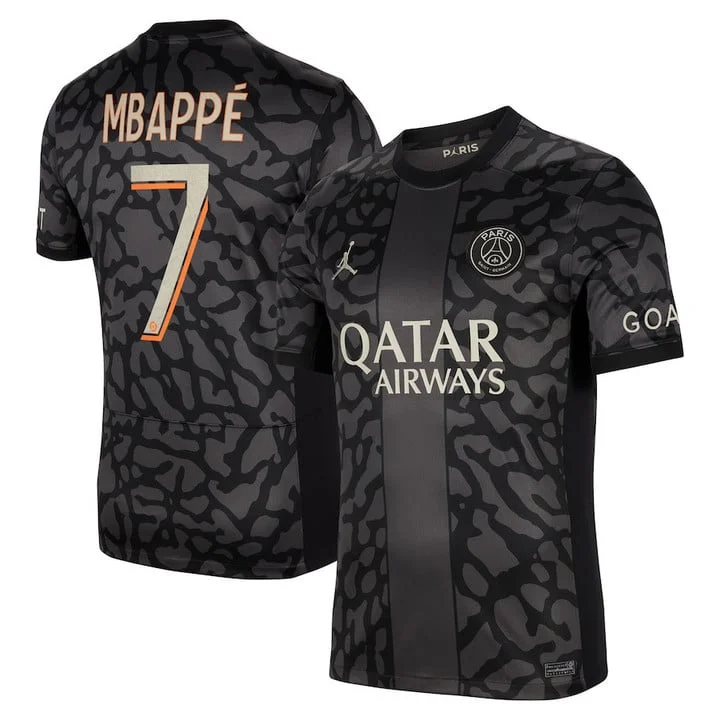 Maillot Paris Saint-Germain Kylian Mbappe 7 Third 2023/2024