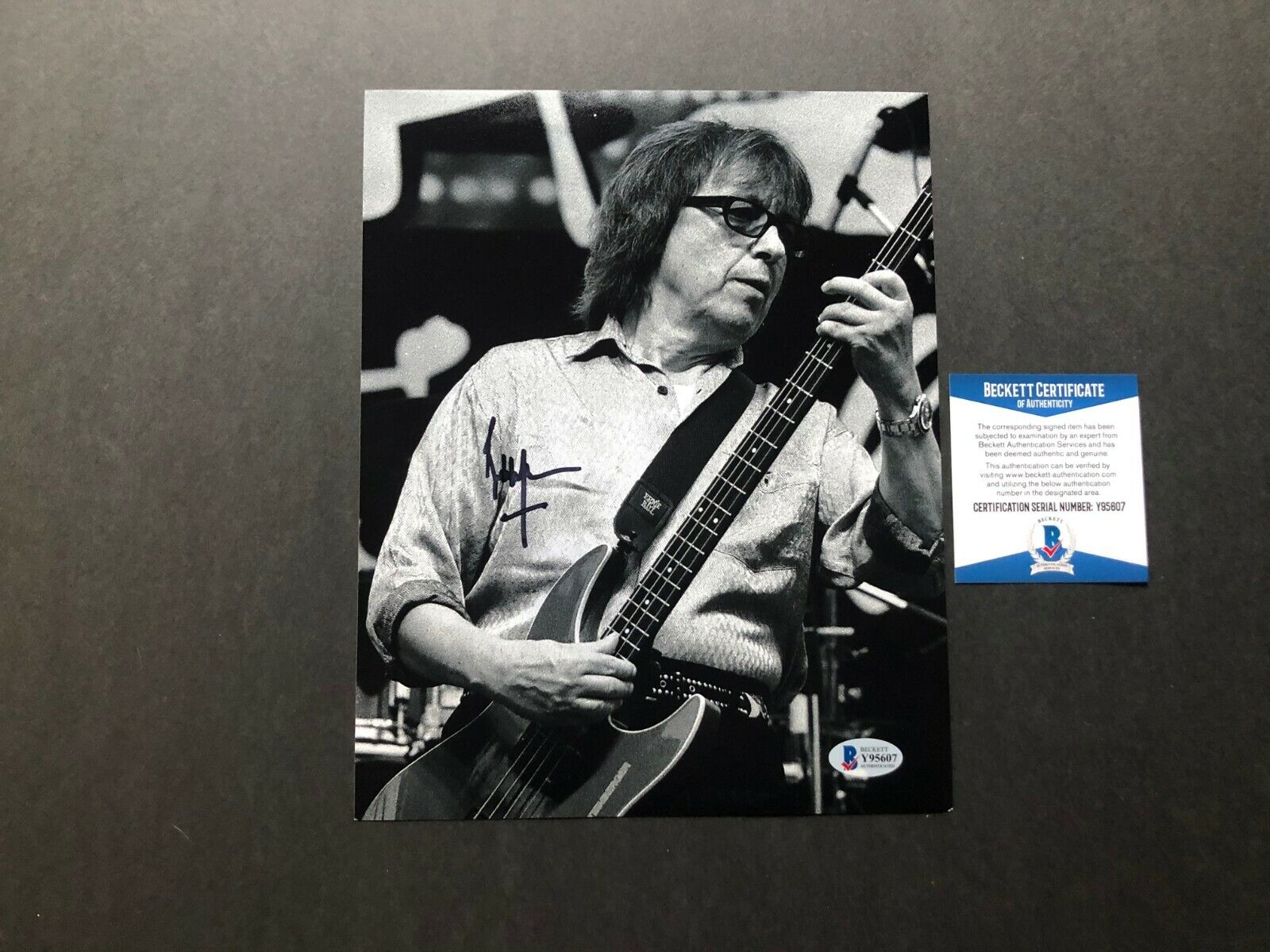 Bill Wyman Rare! signed autographed Rolling Stones 8x10 Photo Poster painting Beckett BAS coa