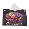 Diamond Painting PU Roses Tissue Box Tissue Holder