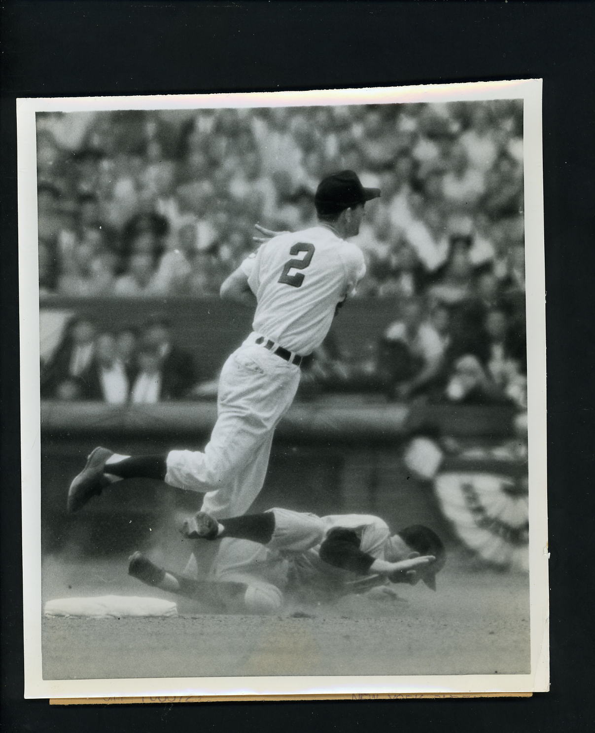 George Strickland 1954 World Series Type 1 Press Photo Poster painting Cleveland Indians