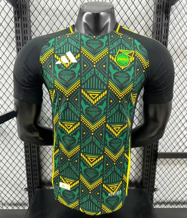 24-25 New Season Jamaica Away Jersey Player Edition