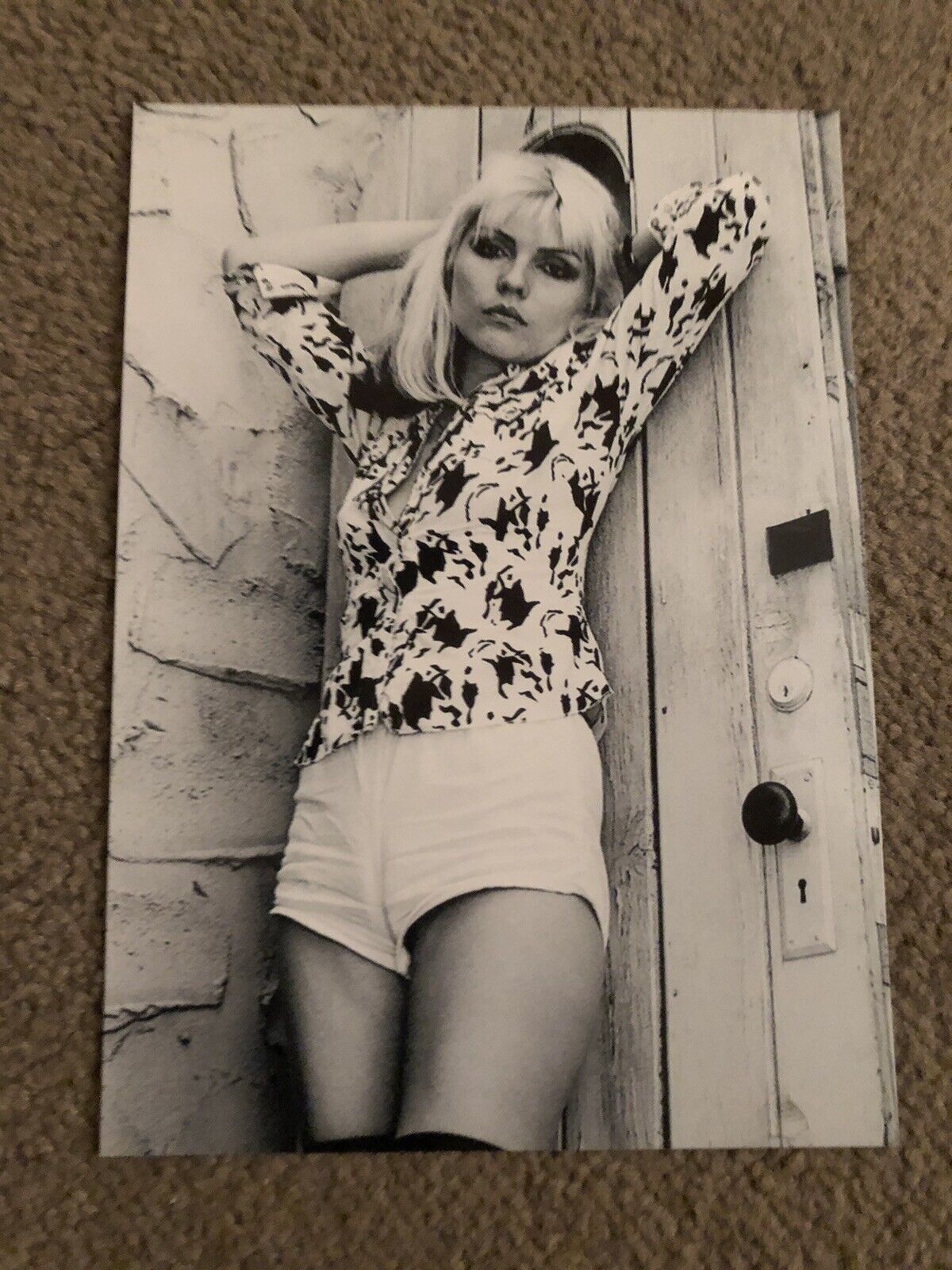 DEBBIE HARRY (BLONDIE) UNSIGNED Photo Poster painting- 7x5”