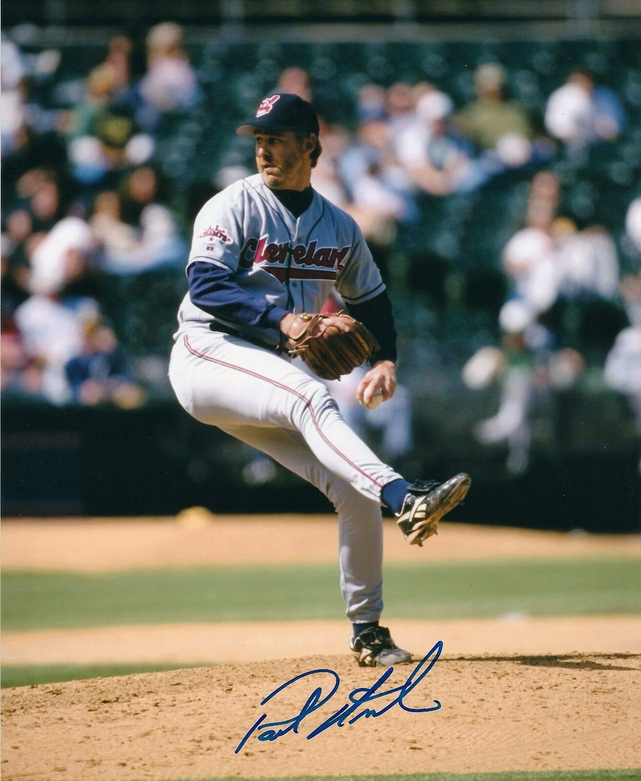 Autographed PAUL ASSENMACHER Cleveland Indians8x10 Photo Poster painting - COA