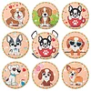 8PCS Special Shape Diamond Painting Coasters Kits (Puppy)