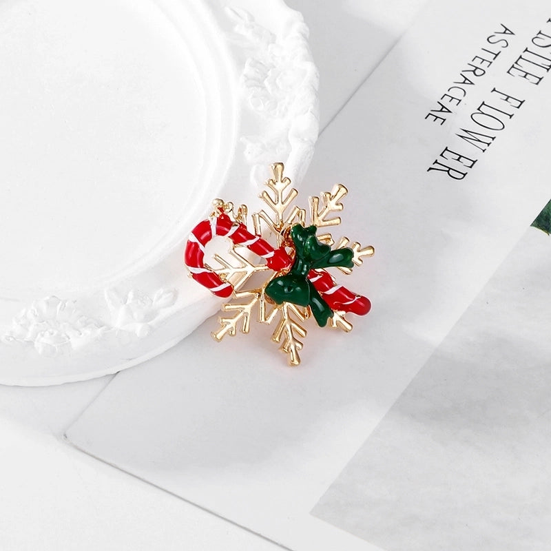 Novelty Bow Knot Snowflake Alloy Unisex Brooches