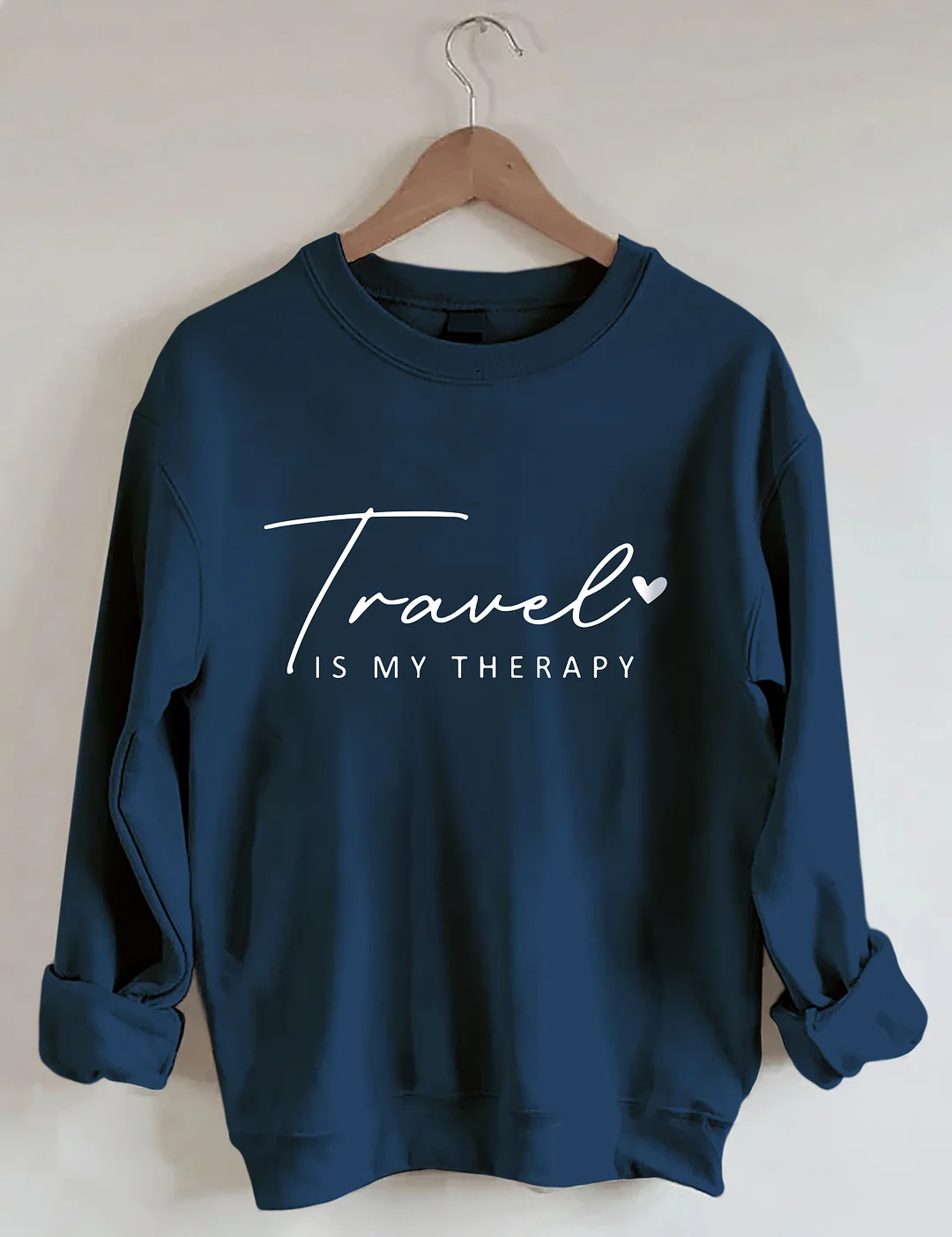 Travel Is My Therapy Sweatshirt