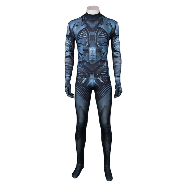 Movie Dune: Part Two (2024) Paul Atreides Blue Stillsuit Jumpsuit Cosplay Costume Outfits Halloween Carnival Suit