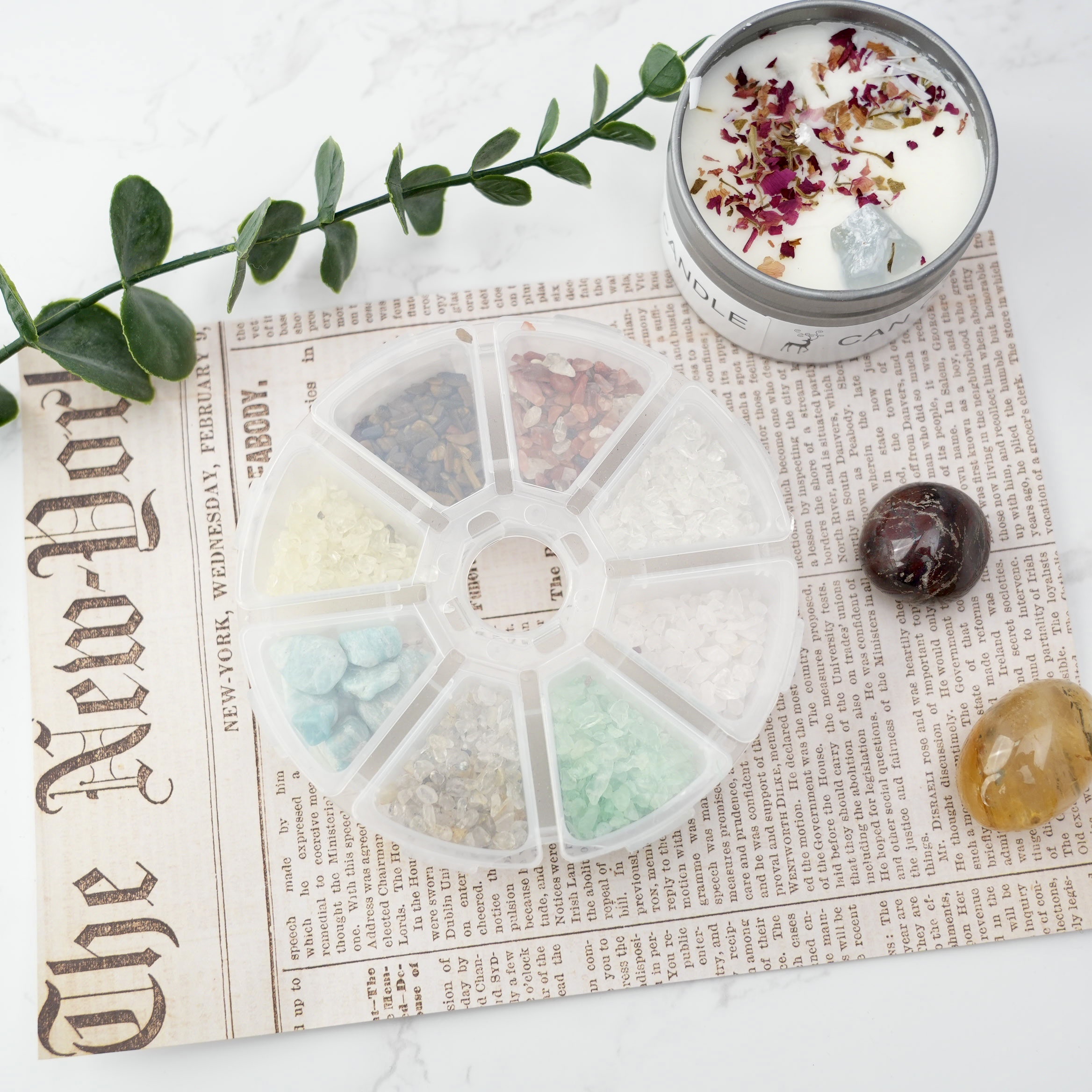 Crystal Rainbow Color Chips Set