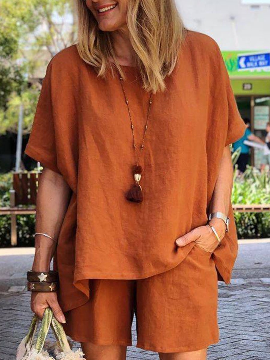 short sleeve suit for ladies