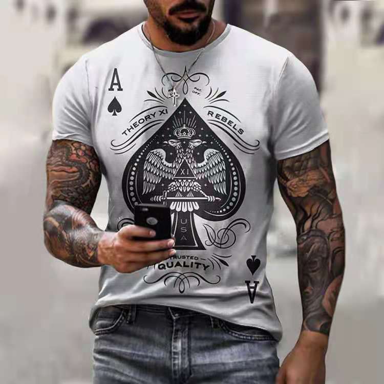 

Letters - 3D Printed Men T Shirt, Xxxl, 501 Original