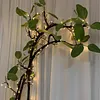 Vine Light Rattan Tree with Remote Control USB Flexible Willow Vine Lights Reusable DIY Willow Vines Branch Light for Room Wall Wedding Party Decor
