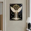 DIY Pearl Painting Angel for Home Wall Decor with Frame(30x40cm)