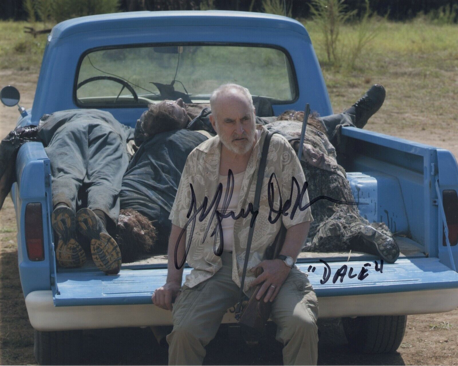 JEFFREY DEMUNN SIGNED AUTOGRAPH DALE TWD THE WALKING DEAD 8X10 Photo Poster painting #2