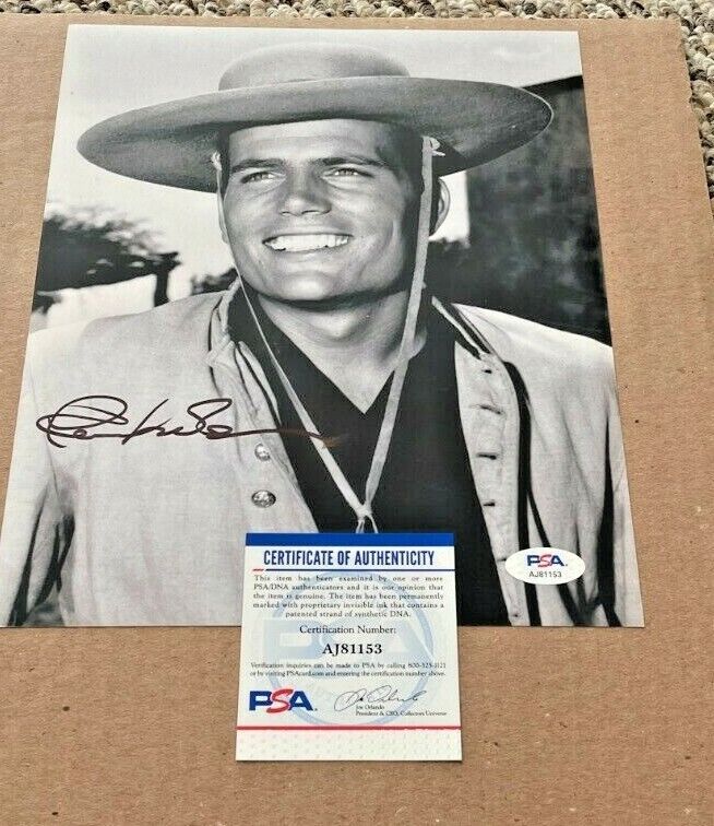 PATRICK WAYNE SIGNED 8X10 Photo Poster painting PSA/DNA CERTIFIED