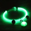 USB rechargeable luminous dog collar pet night dog walking collar