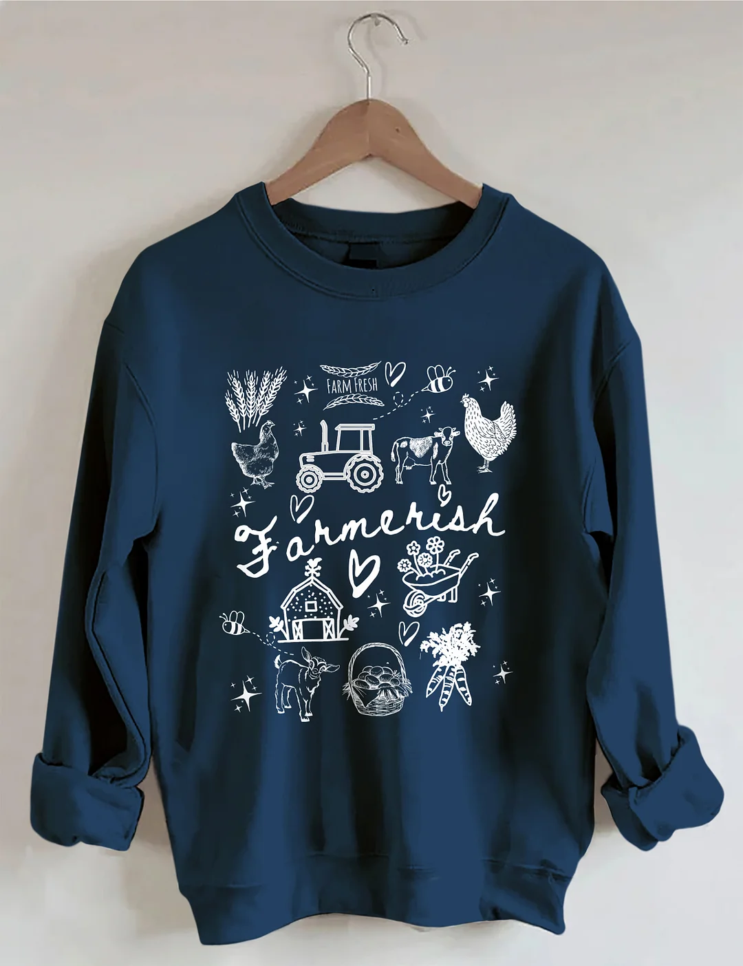 Doodle Design Farmerish Sweatshirt