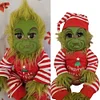 Christmas Grinch Baby Toys Soft Grinch Doll Christmas Plush Doll Xmas Kids Gifts