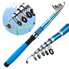 Telescopic Fishing Rod Short Collapsible Rod for Saltwater and Freshwater (1.8M)