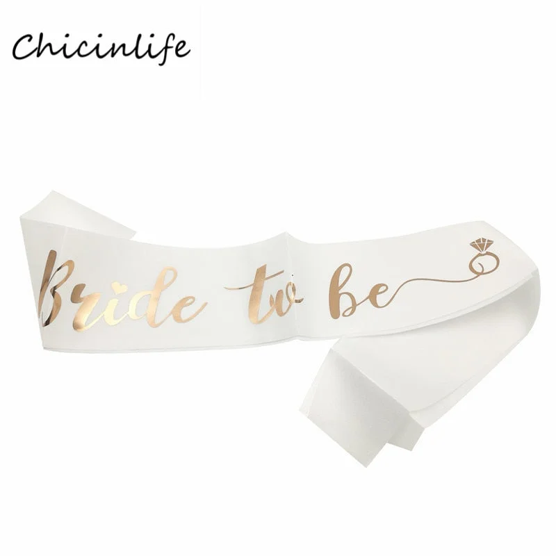 Chicinlife Rose gold Bride To Be Latex Balloons heart star balloon Bachelorette wedding party decoration