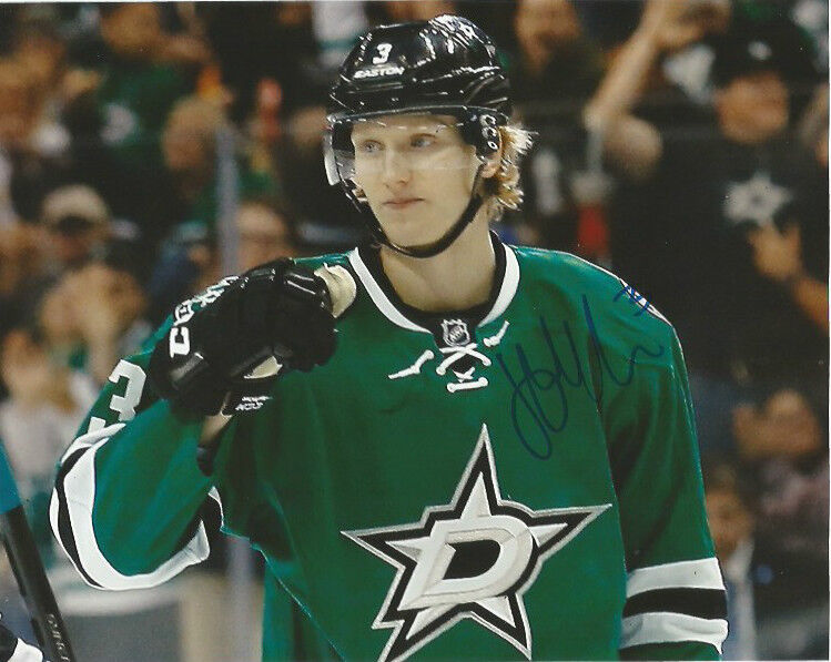 Dallas Stars John Klingberg Autographed Signed 8x10 Photo Poster painting COA