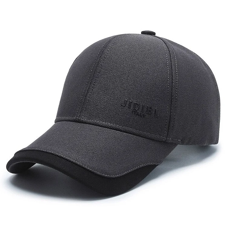 Cap mens baseball capversatile sun hat simple black autumn casual cap mens sun hat tide