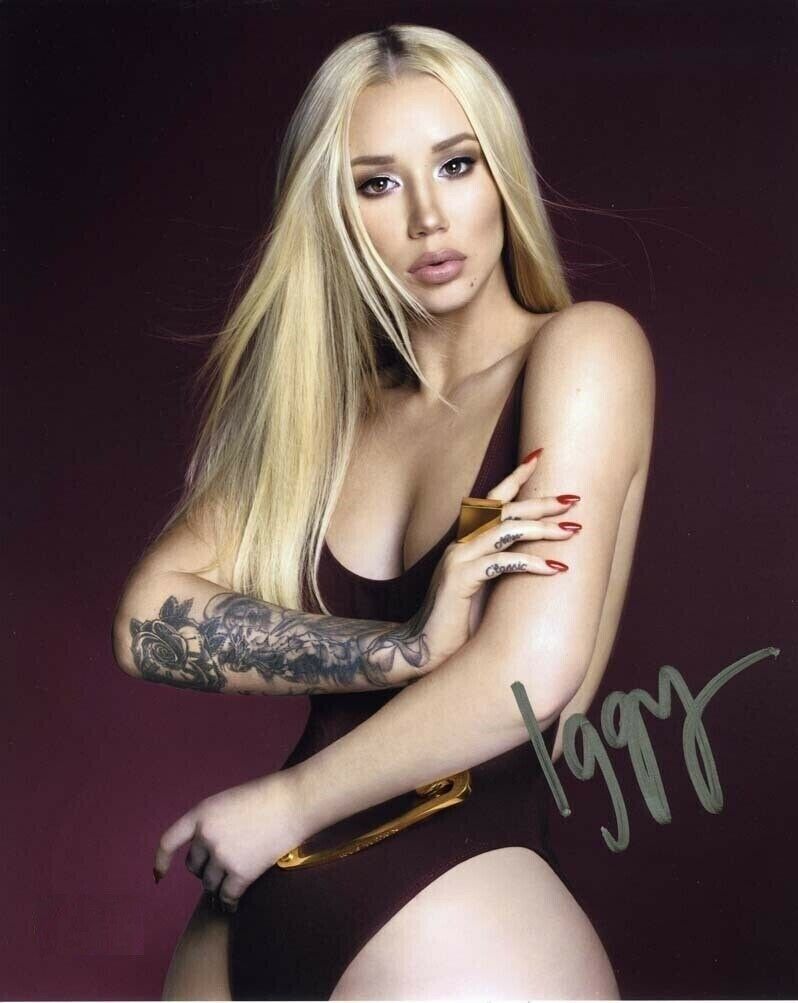 Iggy Azalea Autographed Signed 8x10 Photo Poster painting REPRINT