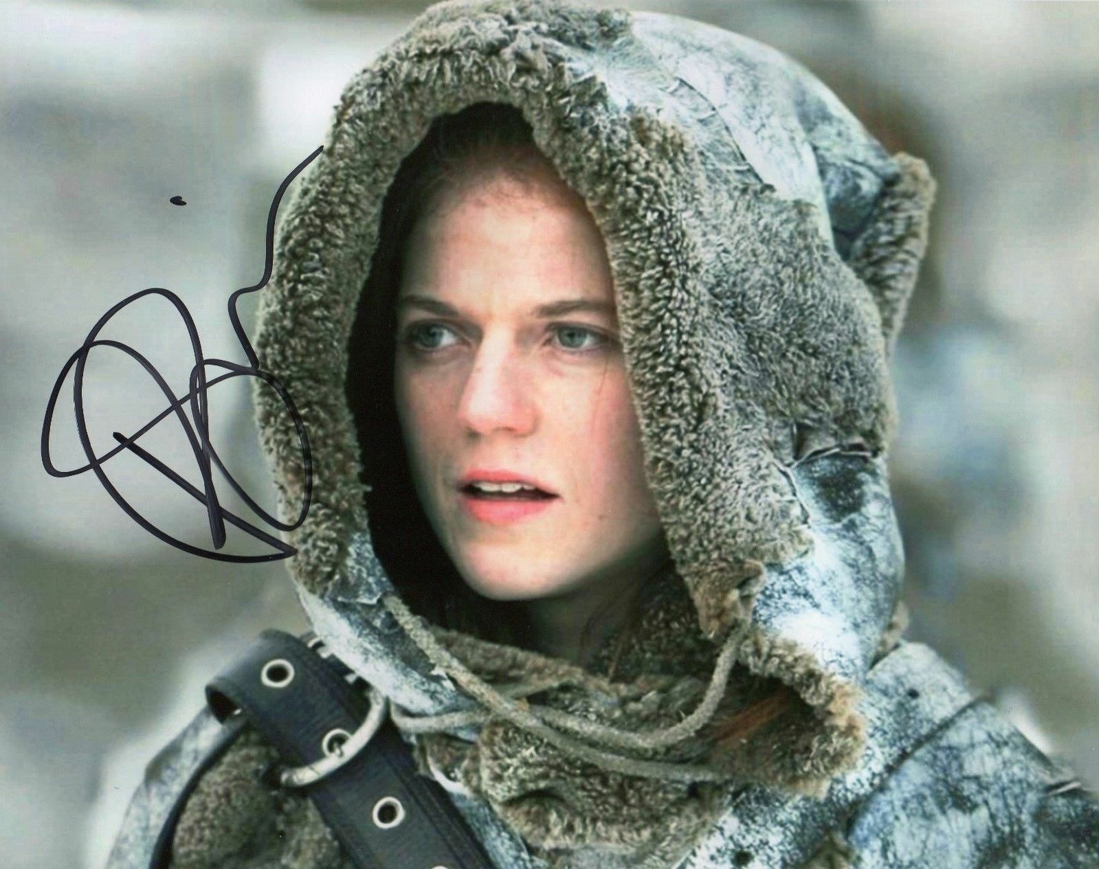 ROSE LESLIE - GAME OF THRONES AUTOGRAPHED SIGNED A4 PP POSTER Photo Poster painting PRINT