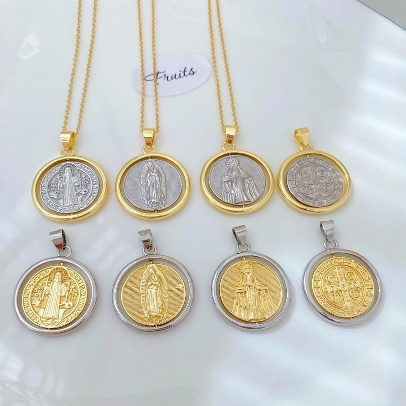 Vintage Style Classic Style Human Geometric Copper Mixed Metal Plating