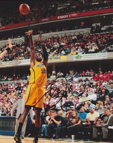 Roy Hibbert Signed - Autographed Indiana Pacers 8x10 inch Photo Poster painting with Certificate