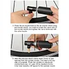 CO2 Bicycle Pump Schrader  Valve Mini Hand Pump for MTB Road Bike (Black)