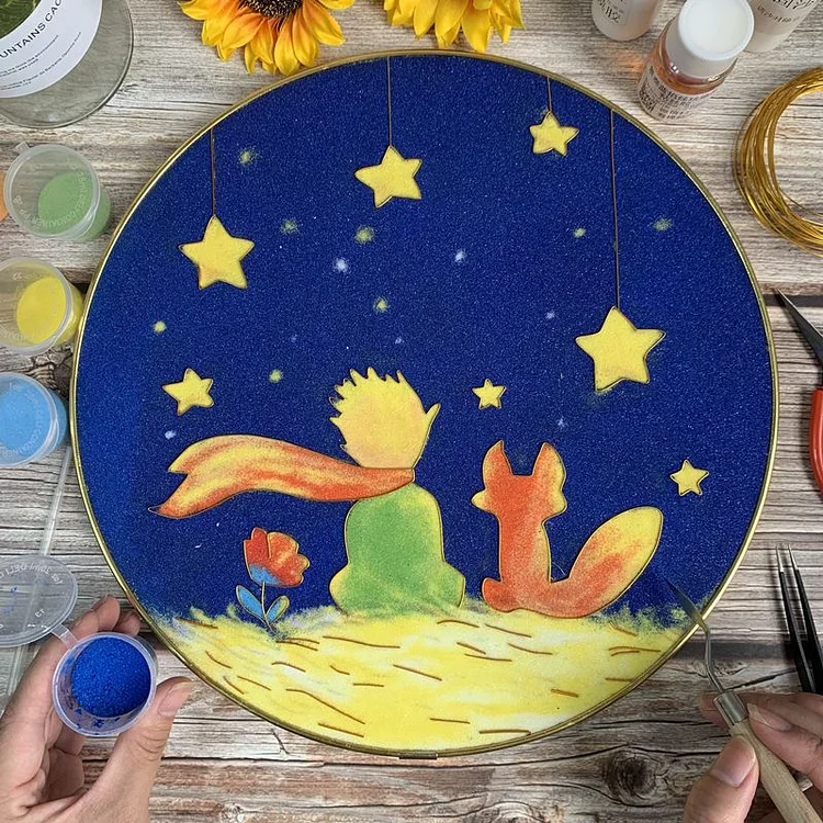 The Little Prince- DIY Cloisonne Enamel Painting Art Kits